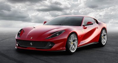 法拉利 812 Superfast，搭6.5L V12发动机