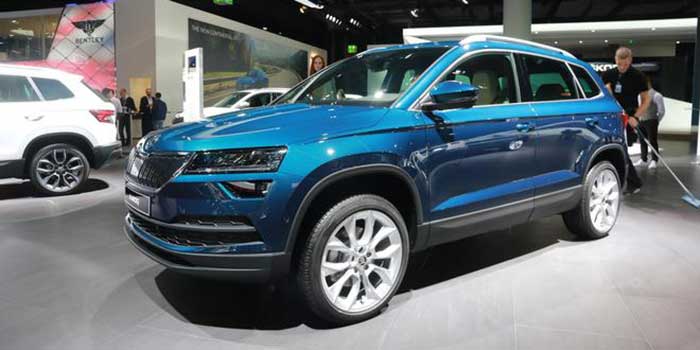 斯柯达全新SUV KAROQ亮相法兰克福车展