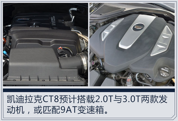 凯迪拉克 CT6，凯迪拉克CT8,凯迪拉克新车