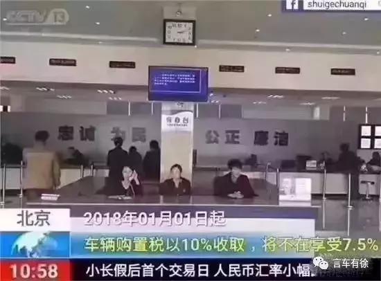 政策，购置税,小排量，政策