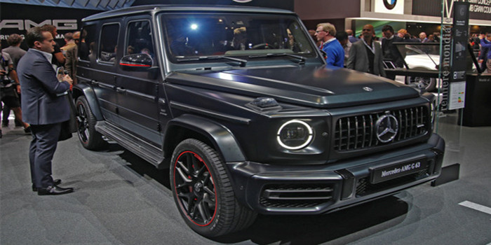全新梅赛德斯-AMG G 63正式亮相日内瓦车展