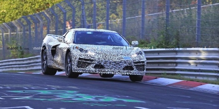 雪佛兰Corvette谍照曝光 保时捷911慌了