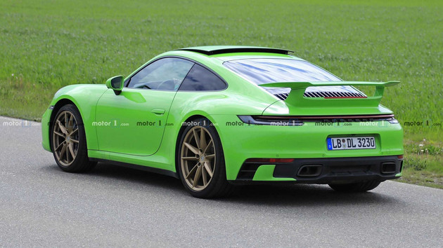 新车，全新保时捷911,新车谍照