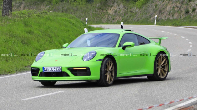 新车，全新保时捷911,新车谍照