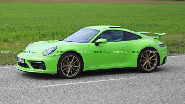 新车，全新保时捷911,新车谍照