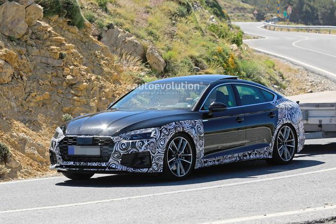 奥迪也玩假排气？新款奥迪A5 Sportback谍照曝光