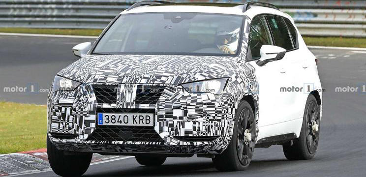 外观、配置提升 Cupra Ateca路试谍照曝光 