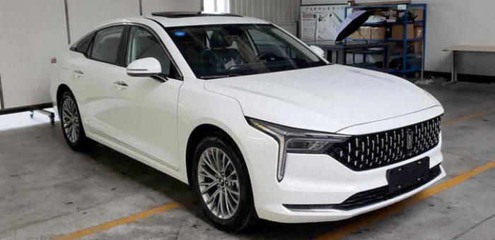 轴距达2800毫米 全新奔腾B70申报图曝光