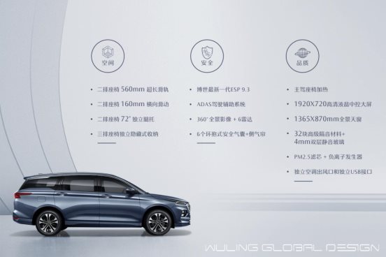 30万级别车型超高配置，五菱凯捷高配车型配置曝光