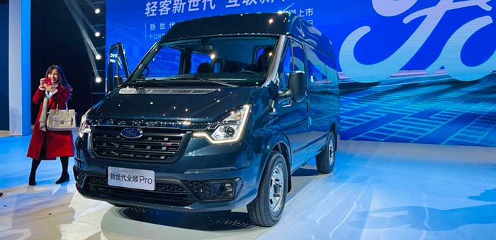 动力终身质保 福特新世代全顺Pro售16.38万起