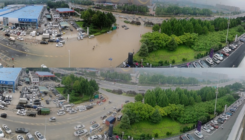 心系中原 马上行动，郑州暴雨宝马大爱行动记