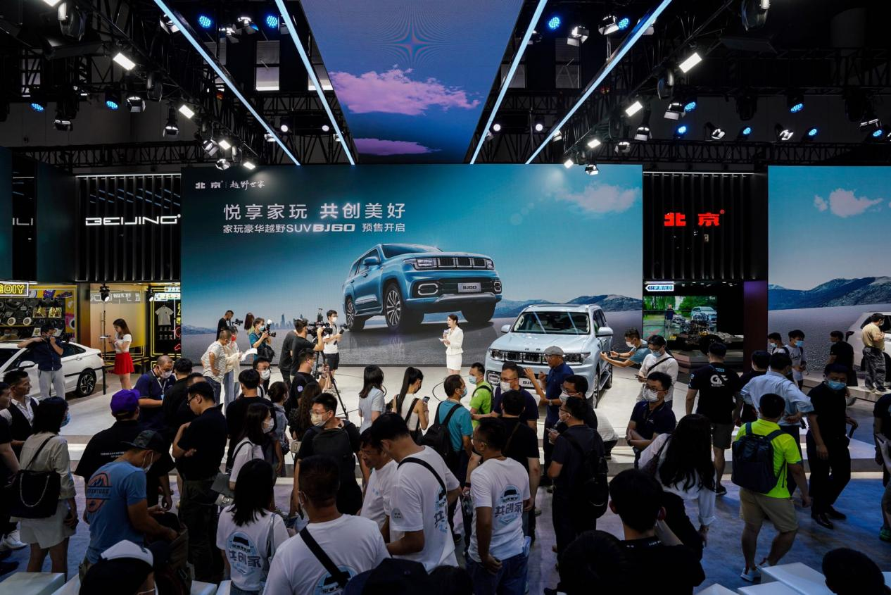 BJ60、魔方领衔，北京汽车“玩”转成都车展